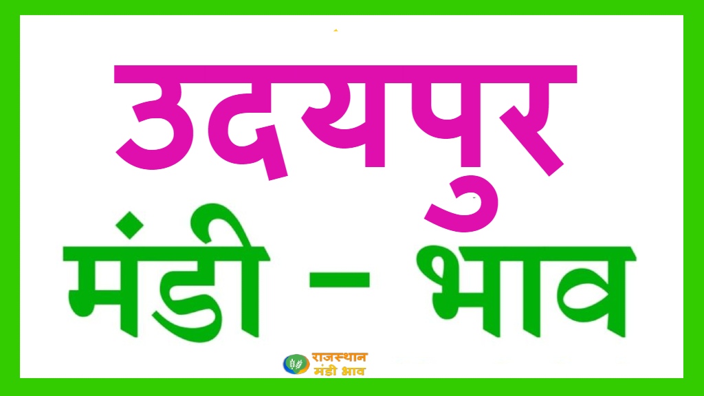 UDAIPUR MANDI BHAV : उदयपुर मंडी भाव : दिनांक – 16 मई 2023