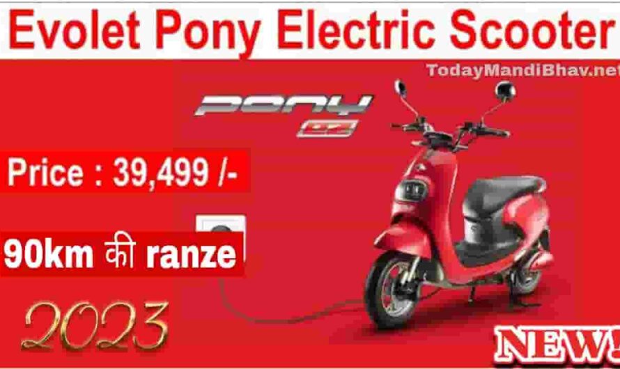 Evolet Pony Electric Scooter : स्मार्टफोन की कीमत में 90km की रेंज के साथ मिल रहा Evolet pony electric Scooter